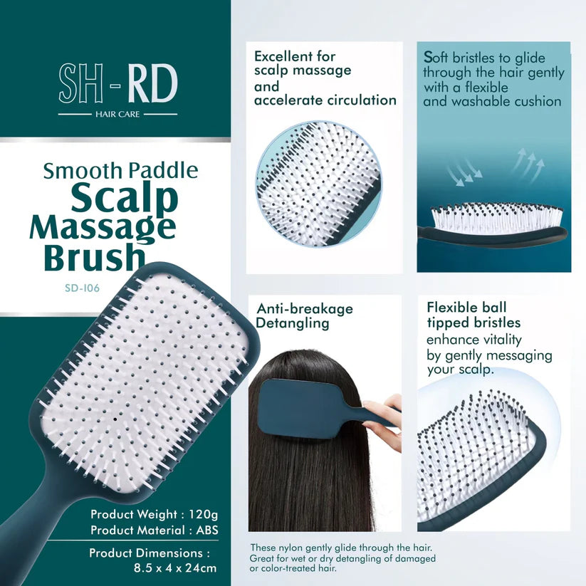 SH-RD Detangle Scalp Massage Paddle Brush