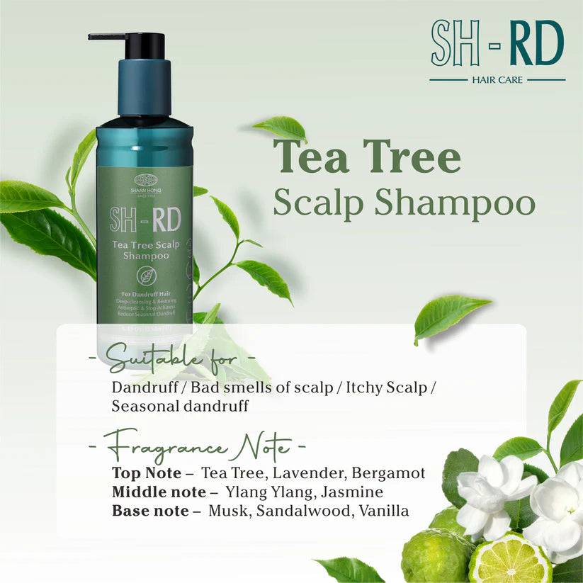 Sh Rd Shampoo SH-RD Tea Tree Scalp Shampoo (16.9oz/500ml)